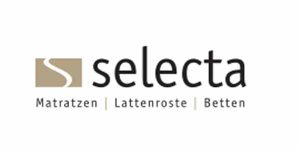 Hier ist ein Selecta-Matartzen-Lattenroste-Logo